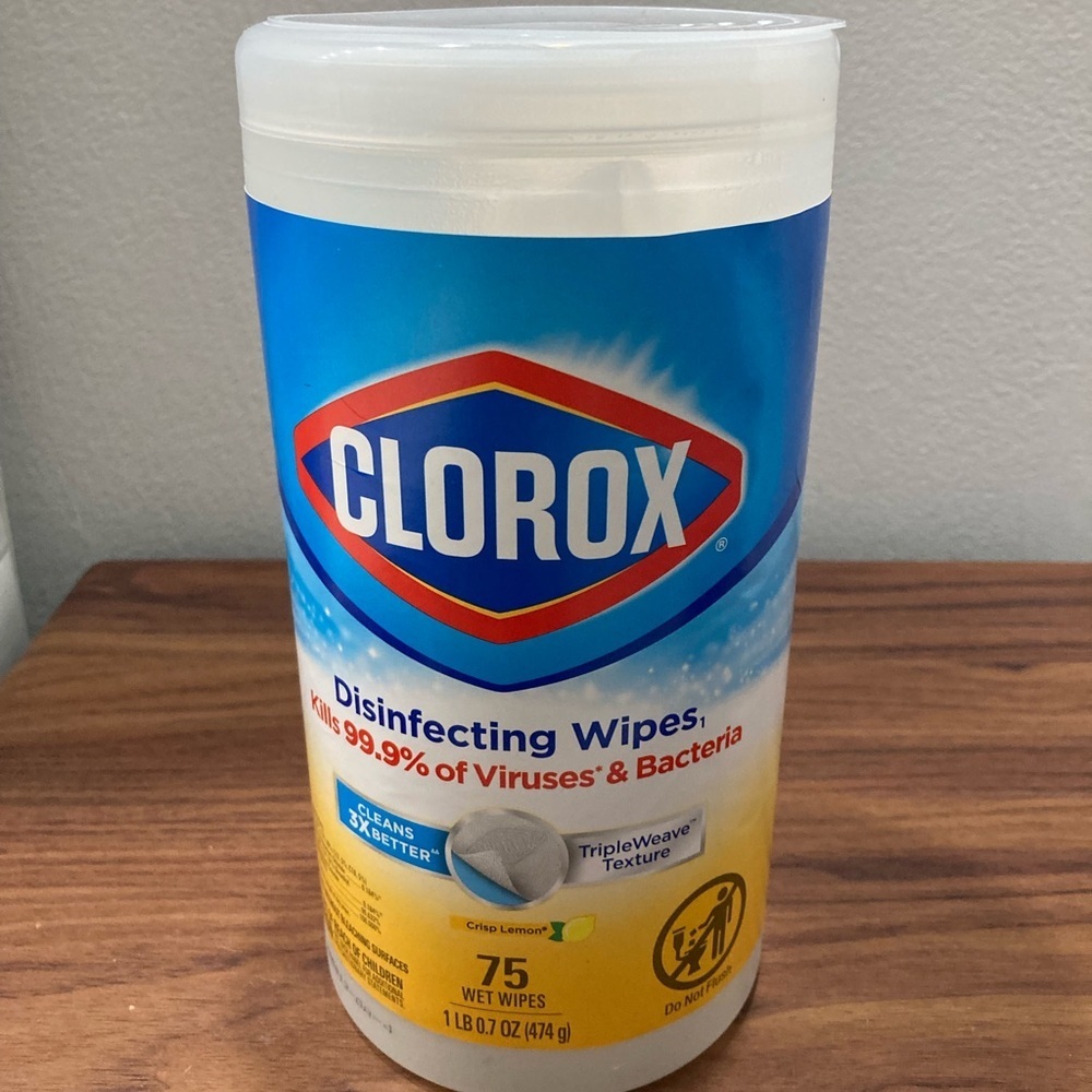 Clorox Multi-Surface Cleaning Wipes - Blue and White Canister